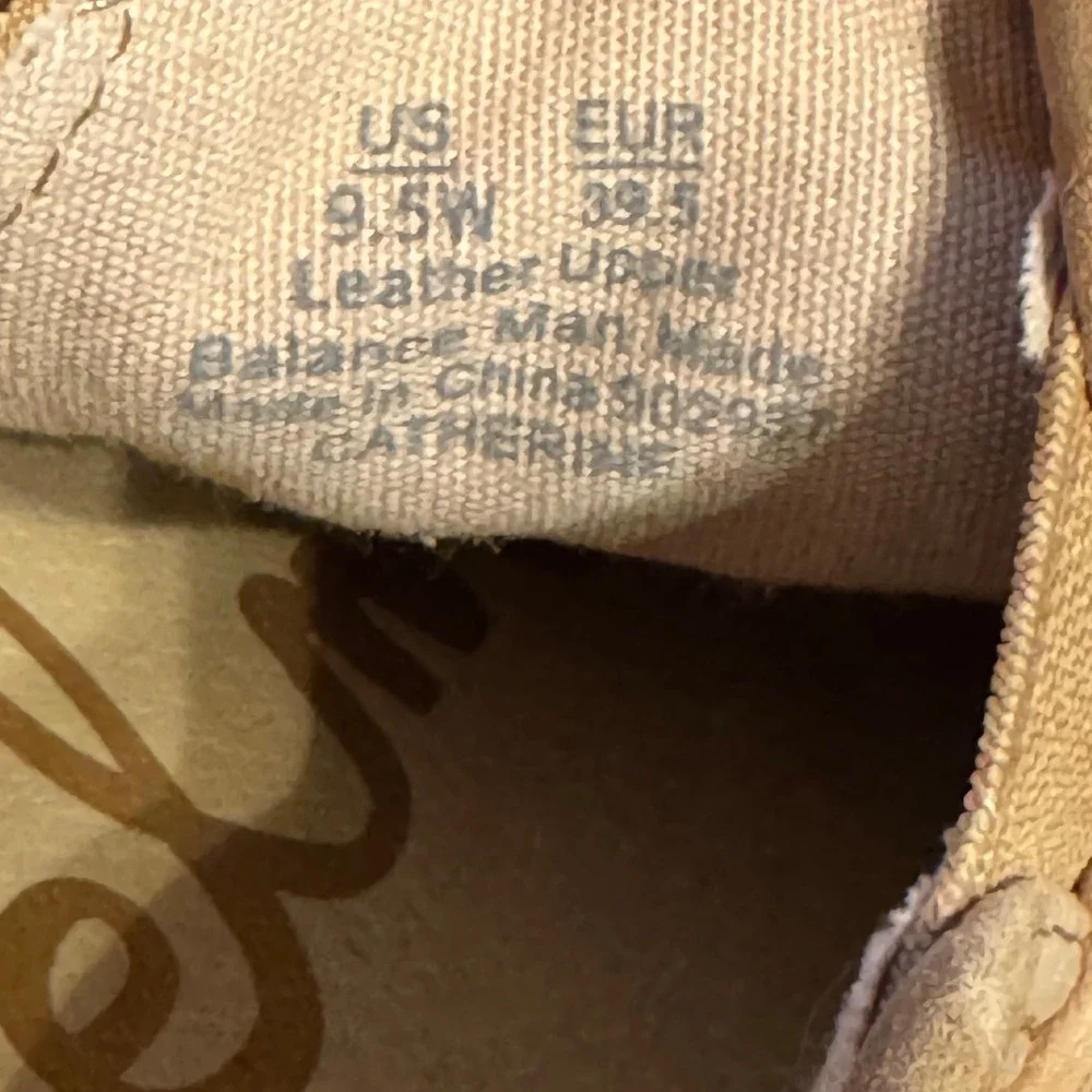 NWOT Sam Edelman Womens 9.5W Espadrille Flats‎ Tan Woven Leather Slip On Shoes